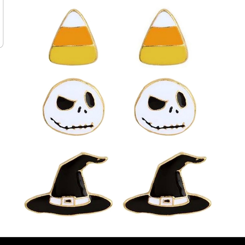 Blue Box Boutique Inc Halloween Earring Set